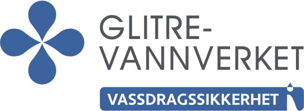 Bilde: Logo med Glitrevannverket og Vassdragssikkerhet